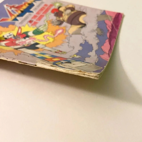 Vtg 1985 Voltron The  Attack of the Sand Monster Read Along Book Only No Tape - Picture 5 of 16